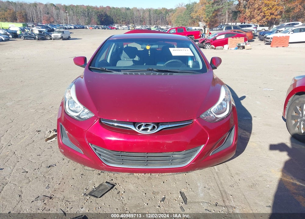 2016 HYUNDAI ELANTRA SE VIN: 5NPDH4AE0GH717085