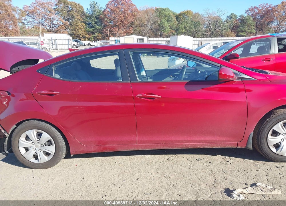 2016 HYUNDAI ELANTRA SE VIN: 5NPDH4AE0GH717085