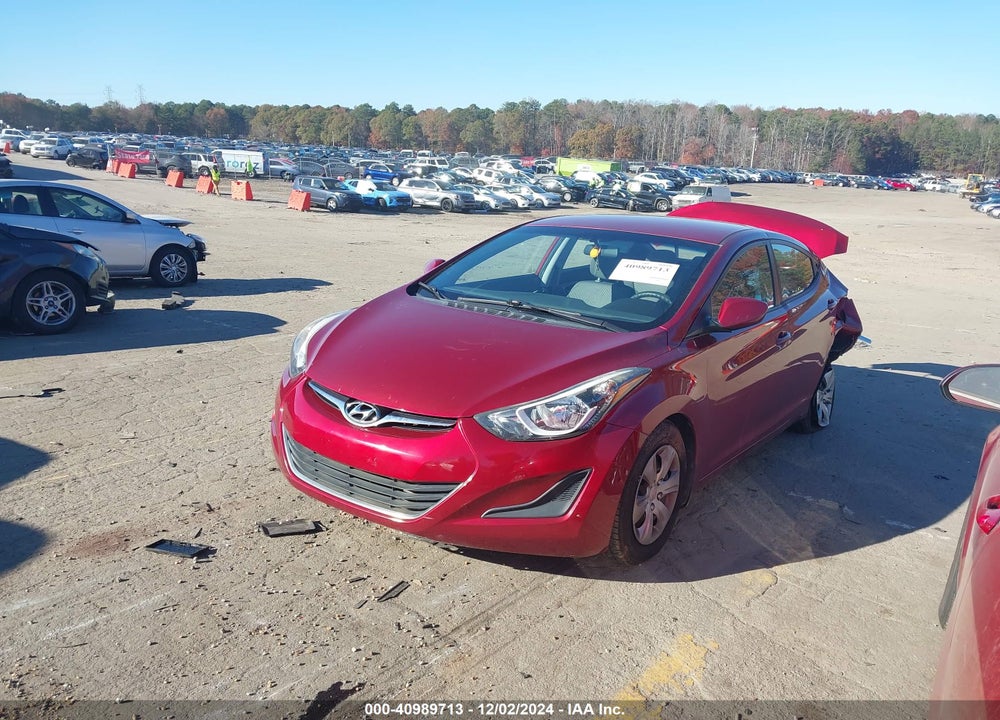 2016 HYUNDAI ELANTRA SE VIN: 5NPDH4AE0GH717085