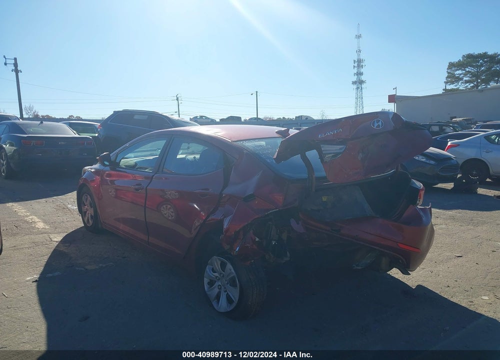 2016 HYUNDAI ELANTRA SE VIN: 5NPDH4AE0GH717085