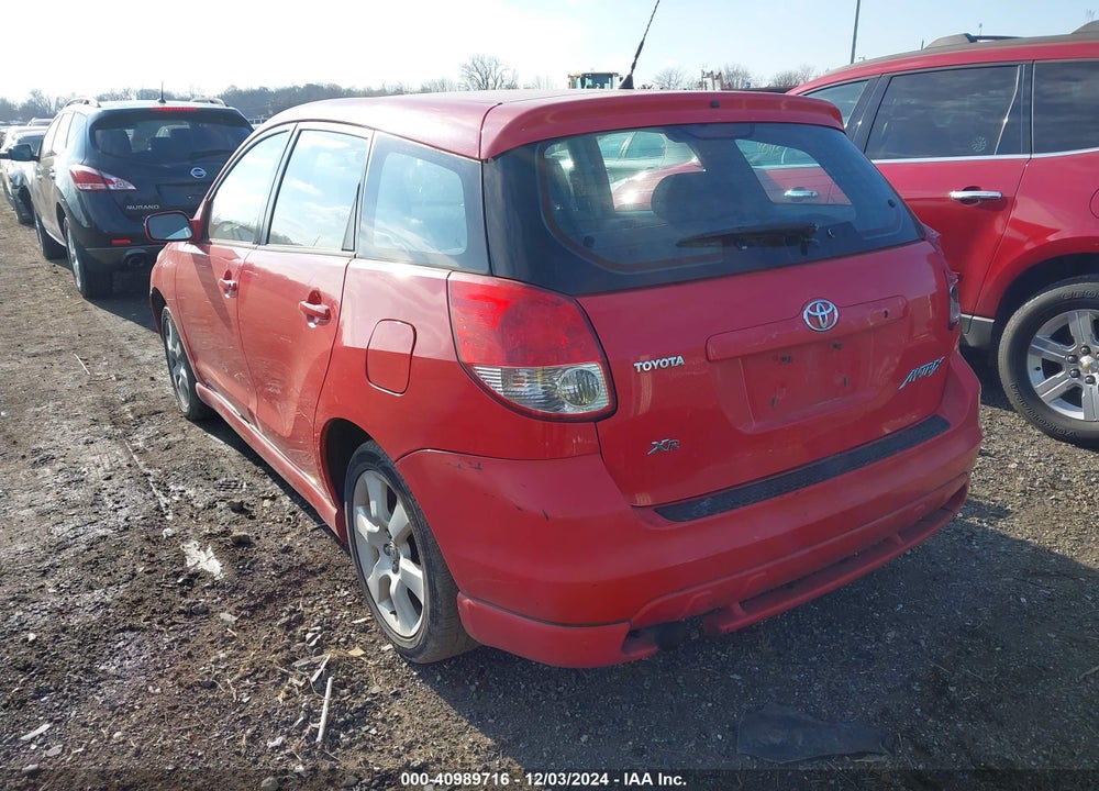 2004 TOYOTA MATRIX/XR VIN: 2T1KR32E44C212520