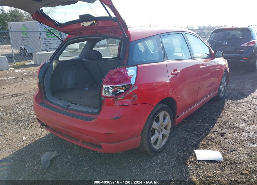 2004 TOYOTA MATRIX/XR VIN: 2T1KR32E44C212520