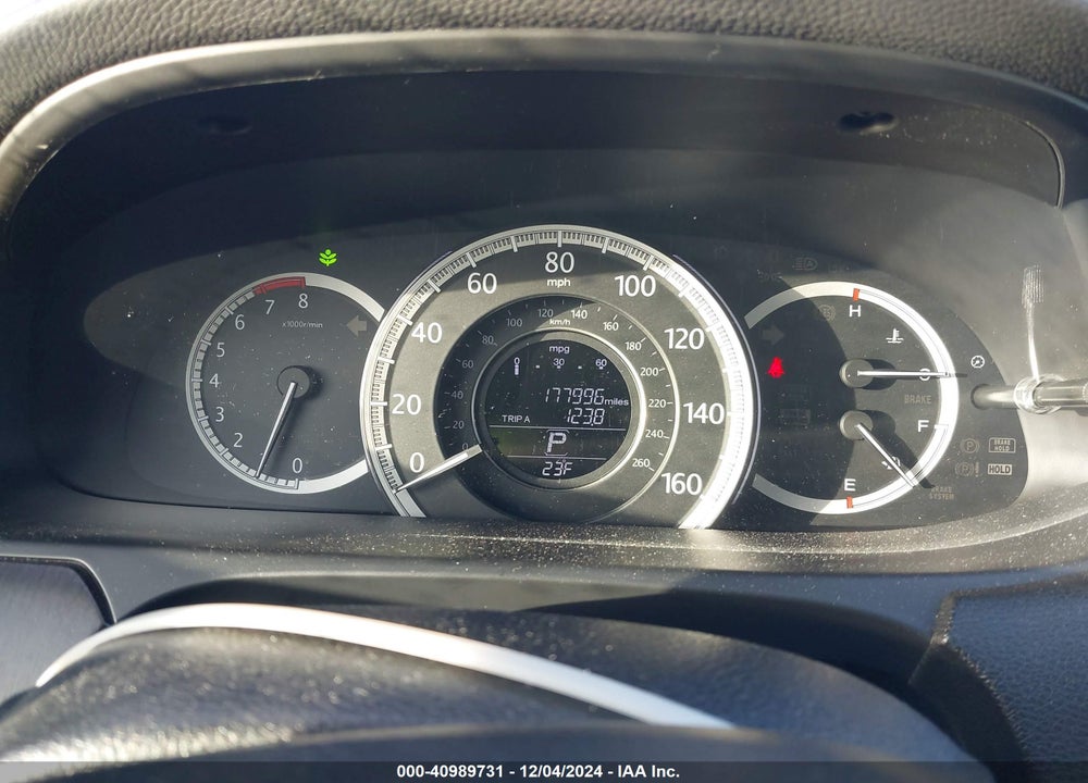 2013 HONDA ACCORD EX-L V-6 VIN: 1HGCR3F80DA038556