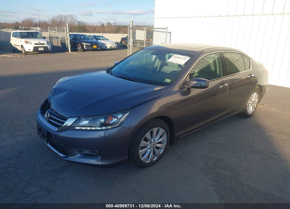 2013 HONDA ACCORD EX-L V-6 VIN: 1HGCR3F80DA038556