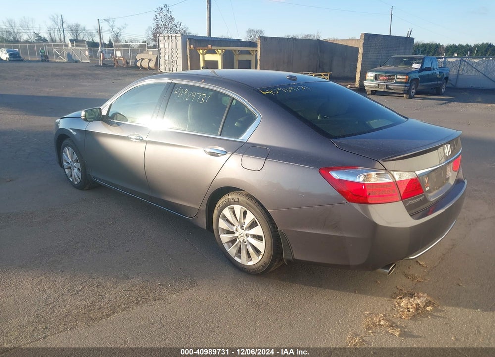 2013 HONDA ACCORD EX-L V-6 VIN: 1HGCR3F80DA038556