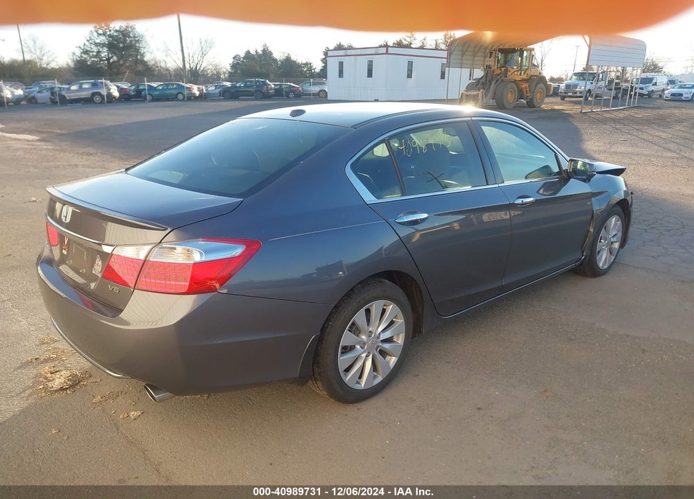 2013 HONDA ACCORD EX-L V-6 VIN: 1HGCR3F80DA038556