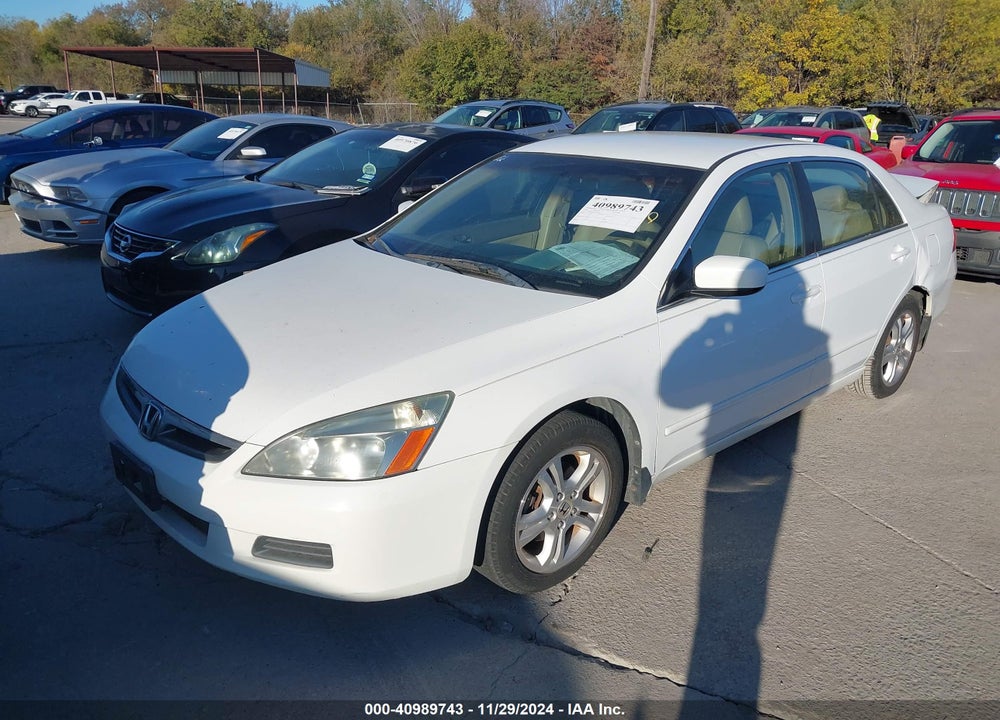 2006 HONDA ACCORD 2.4 SE VIN: 1HGCM56356A118663