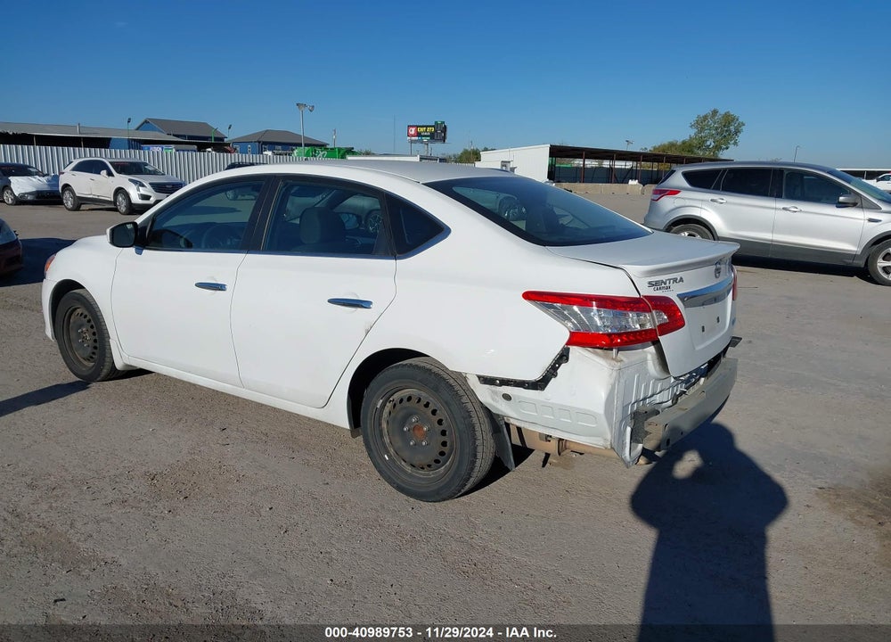 2015 NISSAN SENTRA FE+ S VIN: 3N1AB7AP7FY317259