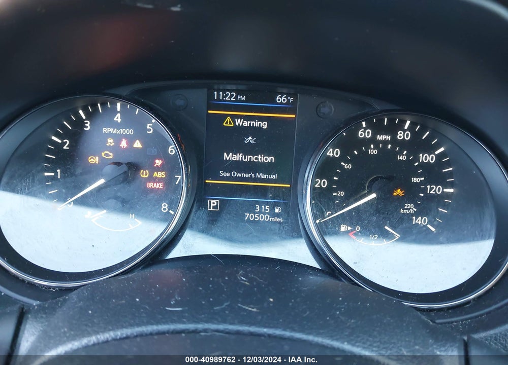 2020 NISSAN ROGUE S FWD VIN: JN8AT2MT5LW005793