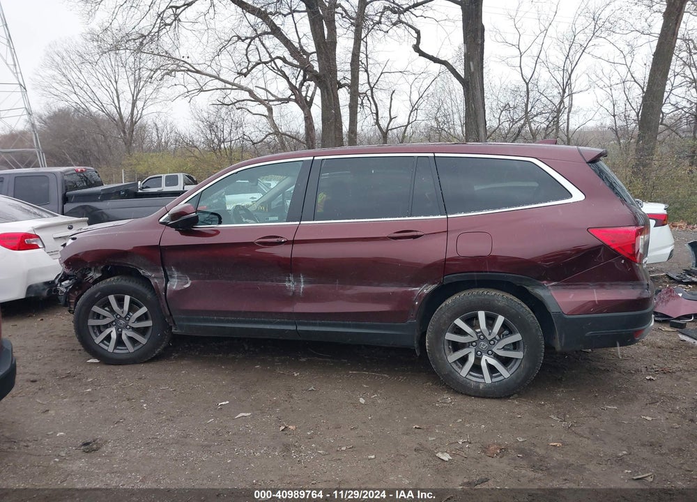 2021 HONDA PILOT AWD EX-L VIN: 5FNYF6H59MB042338