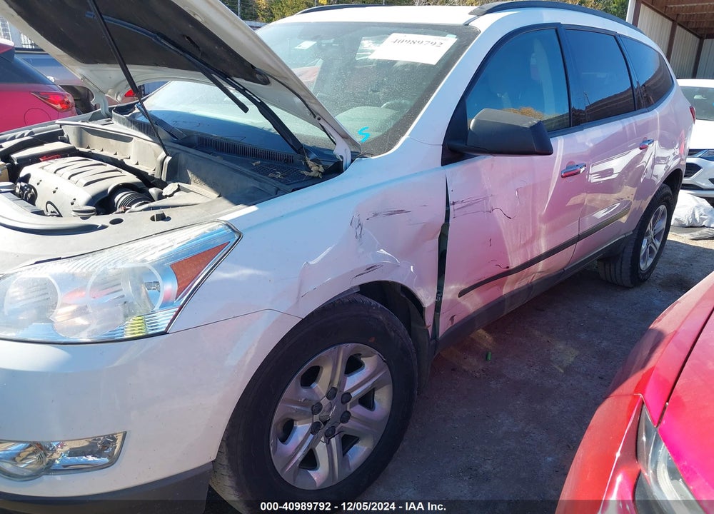 2012 CHEVROLET TRAVERSE LS VIN: 1GNKREED0CJ420807