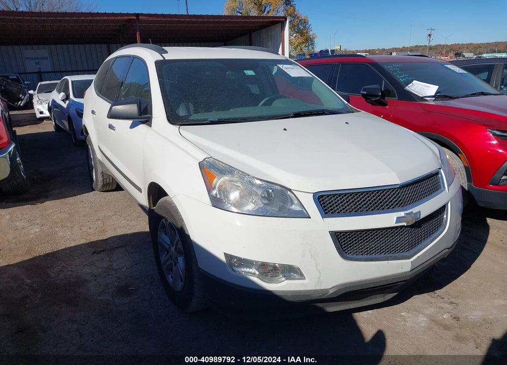 2012 CHEVROLET TRAVERSE LS VIN: 1GNKREED0CJ420807