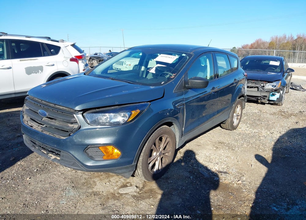 2019 FORD ESCAPE S VIN: 1FMCU0F74KUA11175