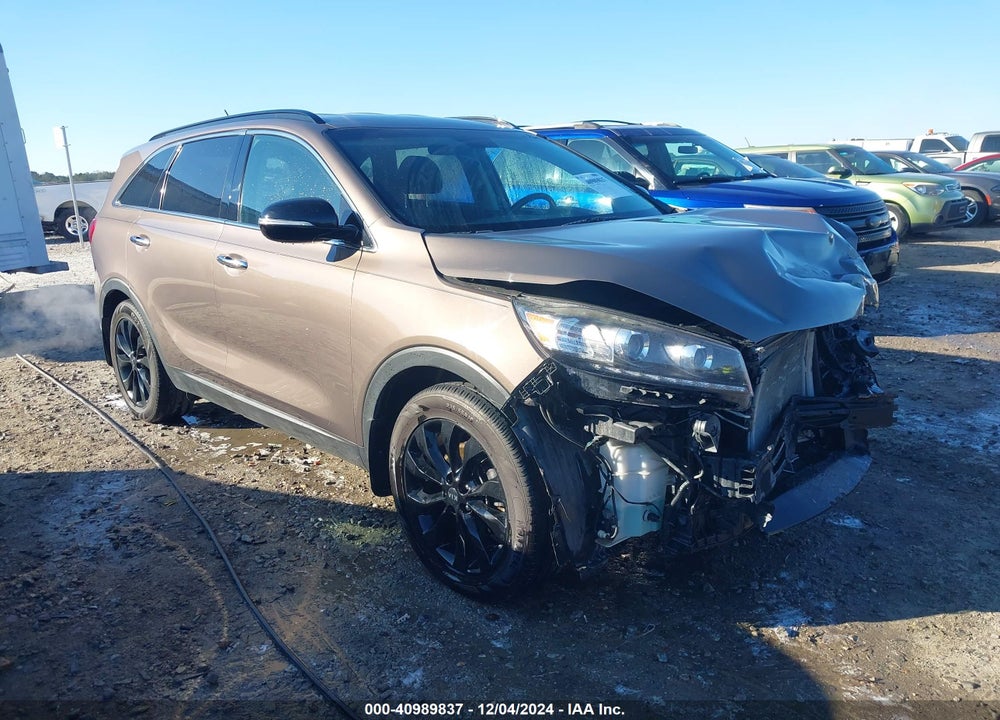 2019 KIA SORENTO 3.3L S VIN: 5XYPG4A54KG604336