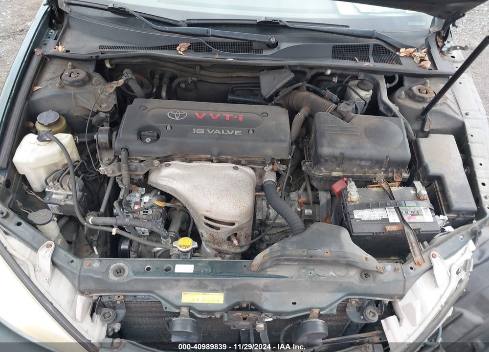 2004 TOYOTA CAMRY LE VIN: 4T1BE30K04U346508