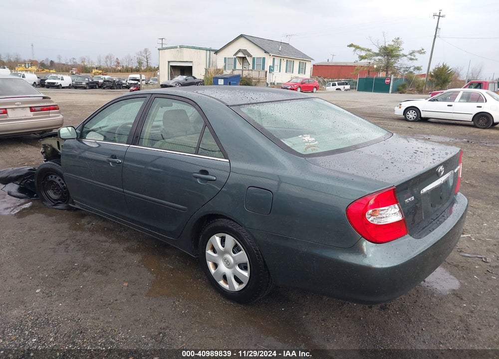 2004 TOYOTA CAMRY LE VIN: 4T1BE30K04U346508