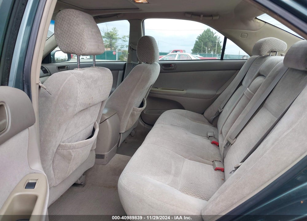 2004 TOYOTA CAMRY LE VIN: 4T1BE30K04U346508