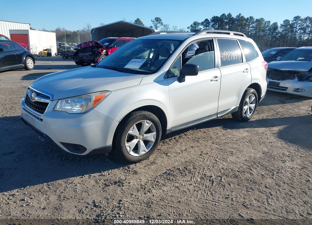 2015 SUBARU FORESTER 2.5I VIN: JF2SJABC6FH803345
