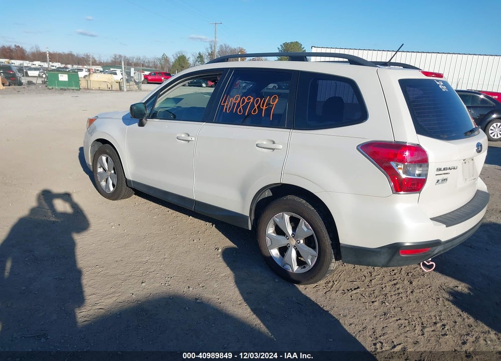 2015 SUBARU FORESTER 2.5I VIN: JF2SJABC6FH803345