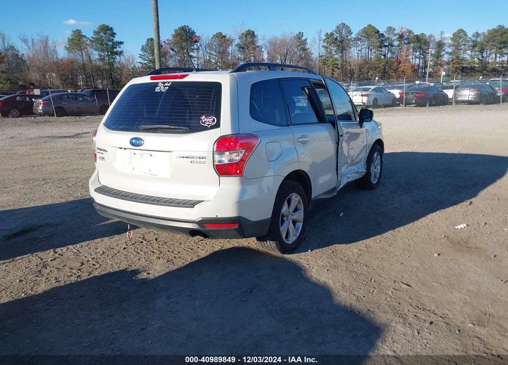 2015 SUBARU FORESTER 2.5I VIN: JF2SJABC6FH803345