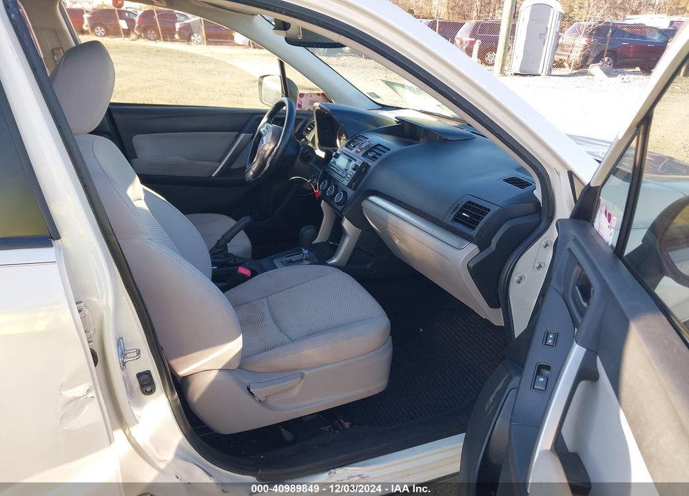 2015 SUBARU FORESTER 2.5I VIN: JF2SJABC6FH803345