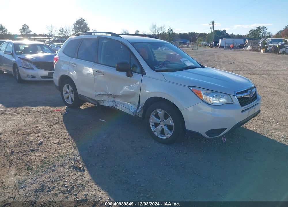 2015 SUBARU FORESTER 2.5I VIN: JF2SJABC6FH803345