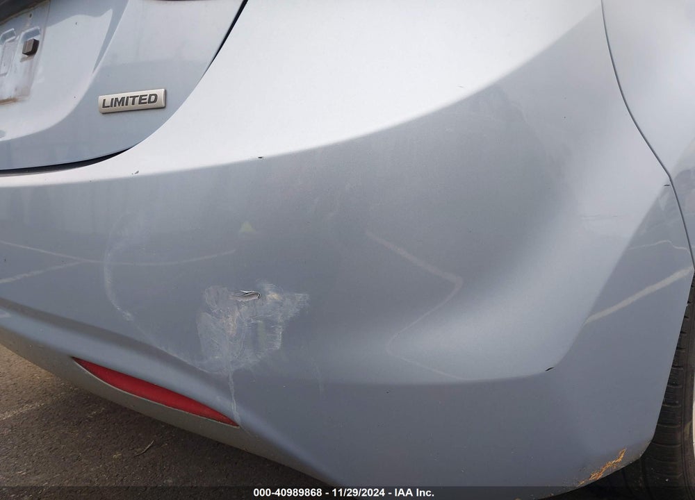 2012 HYUNDAI ELANTRA LIMITED (ULSAN PLANT) VIN: KMHDH4AE3CU352946