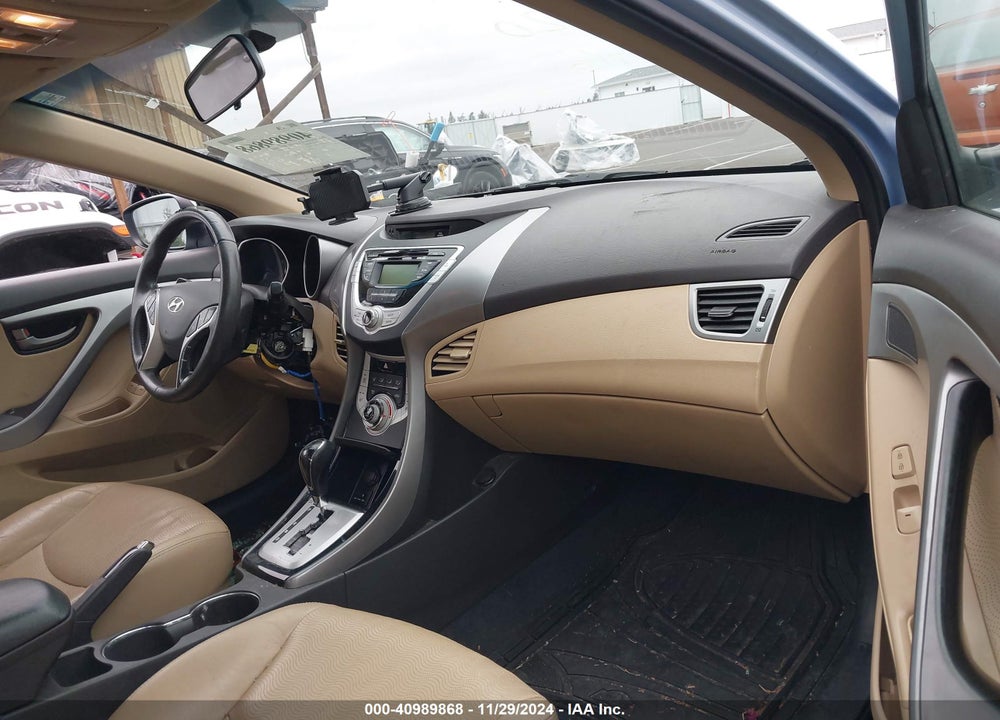 2012 HYUNDAI ELANTRA LIMITED (ULSAN PLANT) VIN: KMHDH4AE3CU352946