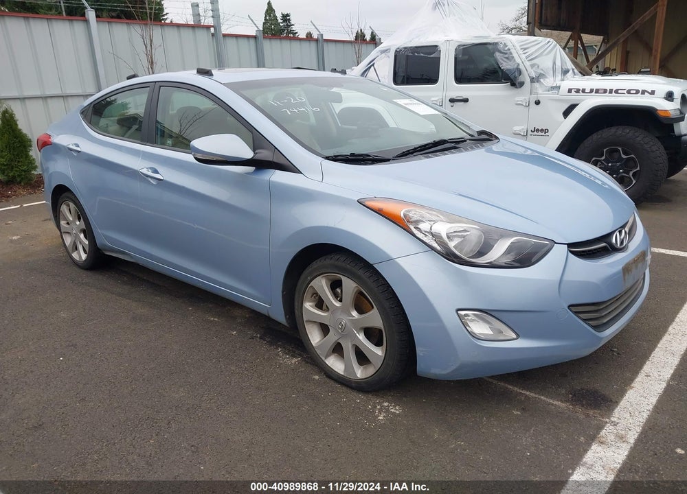 2012 HYUNDAI ELANTRA LIMITED (ULSAN PLANT) VIN: KMHDH4AE3CU352946