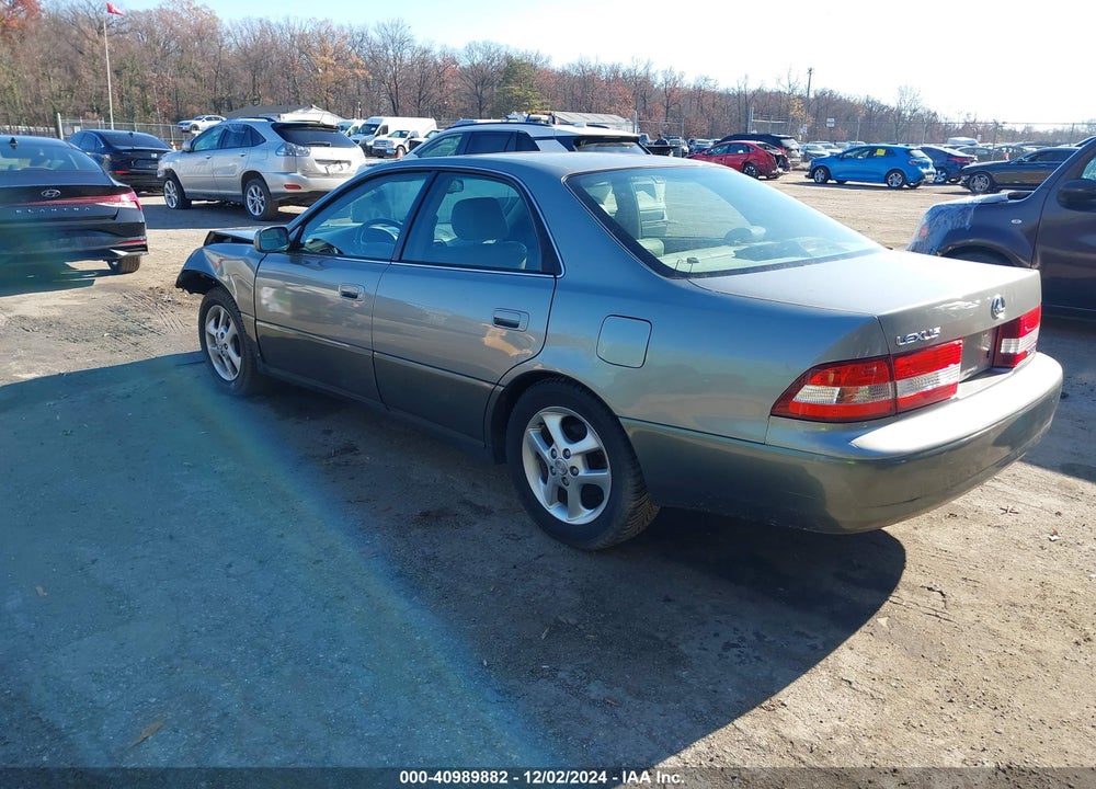 2000 LEXUS ES 300 VIN: JT8BF28G9Y5098771