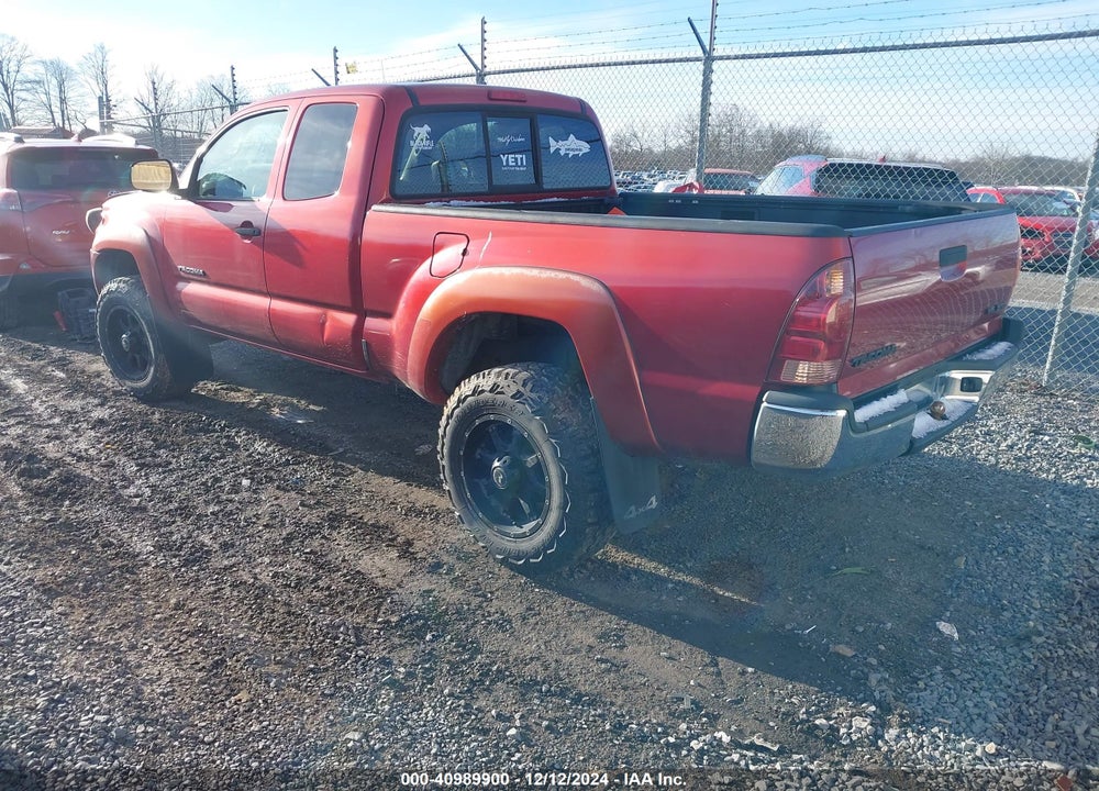 2008 TOYOTA TACOMA BASE V6 VIN: 5TEUU42N38Z524776