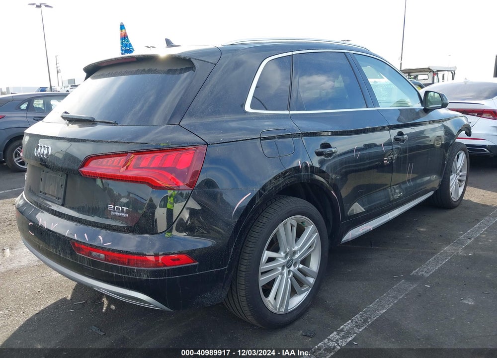 2018 AUDI Q5 2.0T PREMIUM/2.0T TECH PREMIUM VIN: WA1BNAFY4J2207116