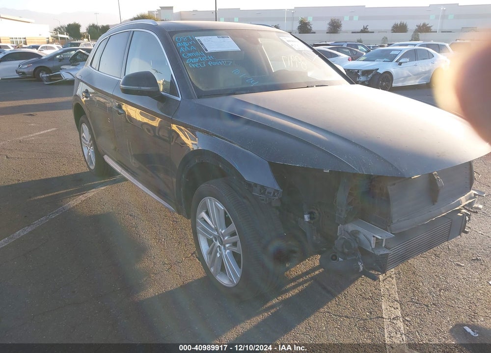 2018 AUDI Q5 2.0T PREMIUM/2.0T TECH PREMIUM VIN: WA1BNAFY4J2207116