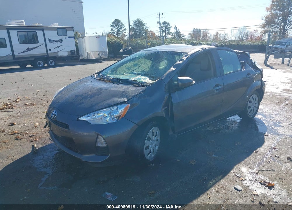 2012 TOYOTA PRIUS C VIN: JTDKDTB31C1003302