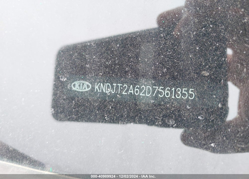 2013 KIA SOUL VIN: KNDJT2A62D7561355