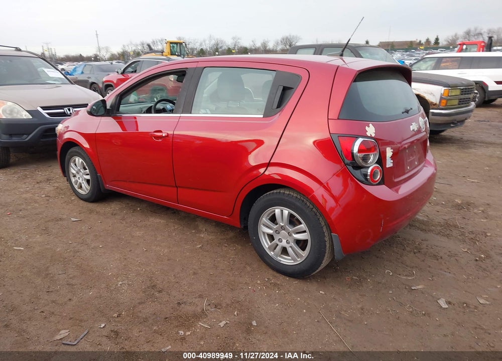 2013 CHEVROLET SONIC LT AUTO VIN: 1G1JC6SB0D4200879