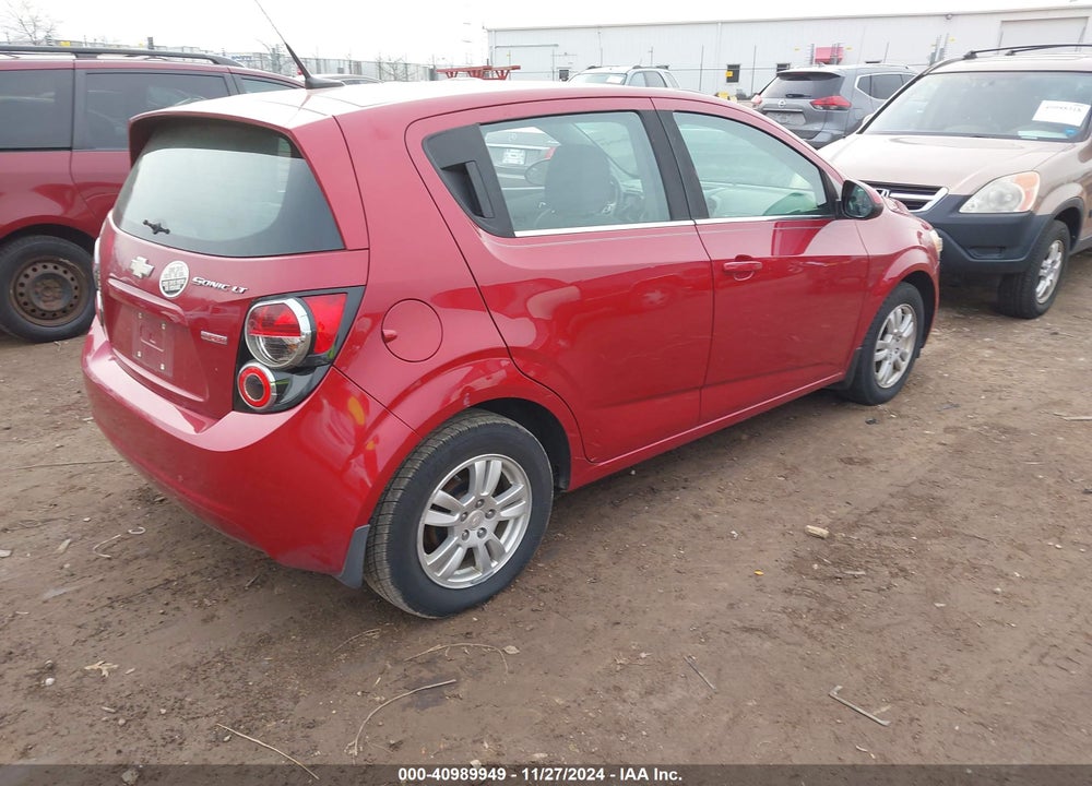 2013 CHEVROLET SONIC LT AUTO VIN: 1G1JC6SB0D4200879