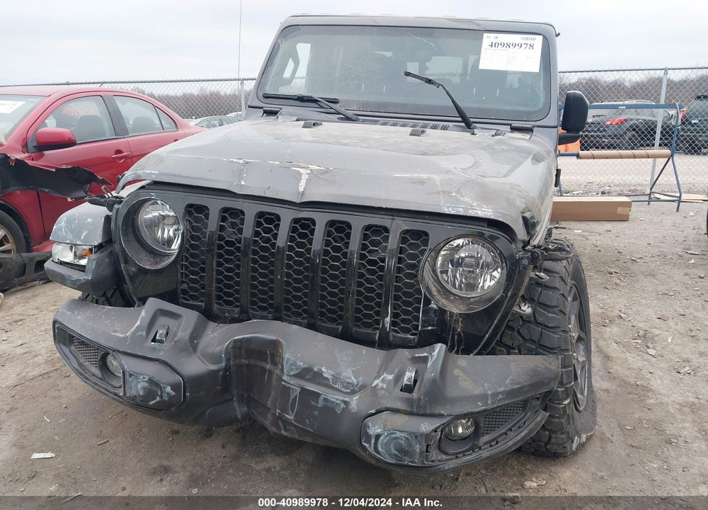 2022 JEEP GLADIATOR VIN: 1C6HJTAG6NL142881