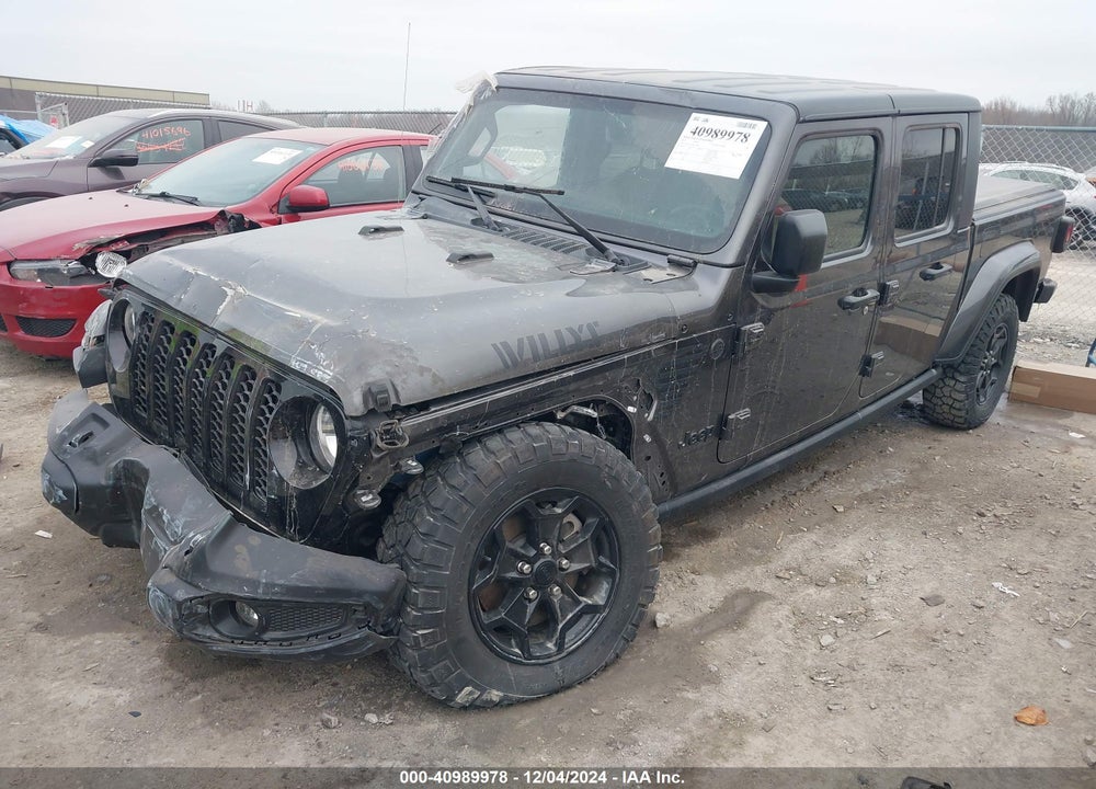 2022 JEEP GLADIATOR VIN: 1C6HJTAG6NL142881