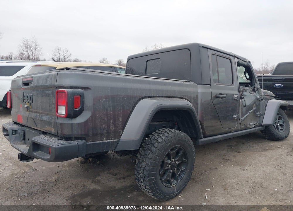 2022 JEEP GLADIATOR VIN: 1C6HJTAG6NL142881