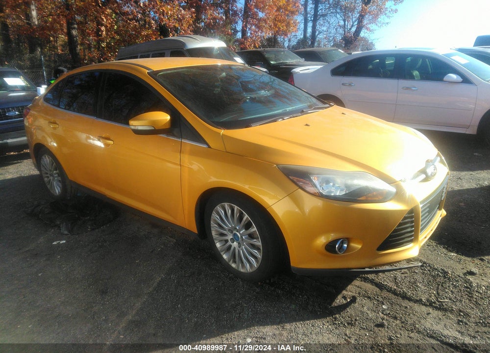 2012 FORD FOCUS TITANIUM VIN: 1FAHP3J26CL479453