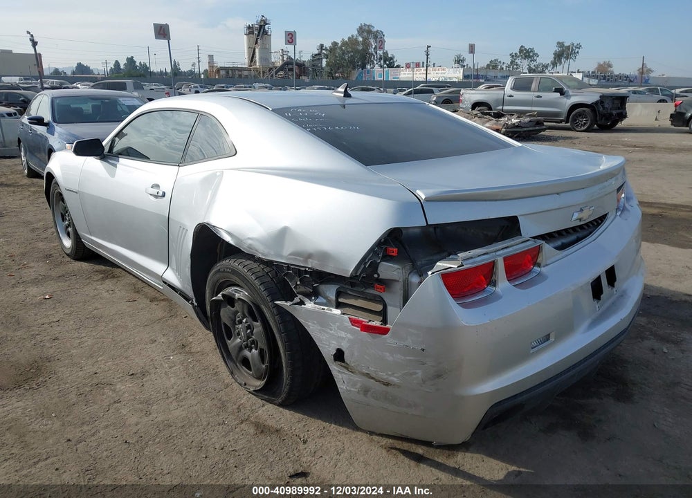 2011 CHEVROLET CAMARO 2LS VIN: 2G1FA1ED9B9123791