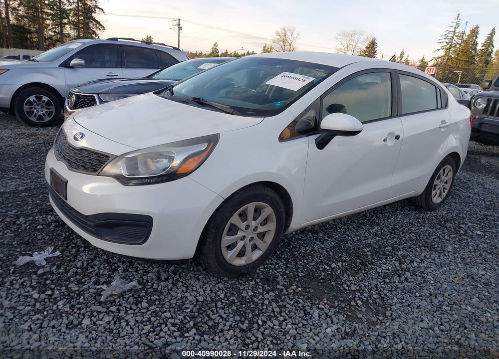 2015 KIA RIO LX VIN: KNADM4A36F6460661