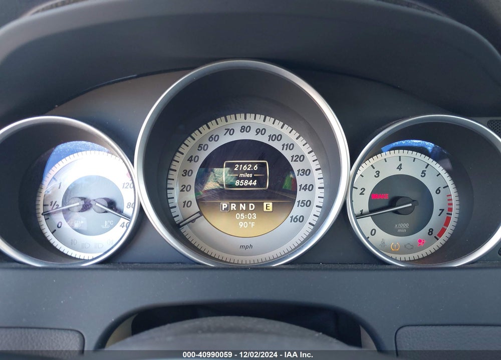 2012 MERCEDES-BENZ C 250 VIN: WDDGJ4HB5CF780934