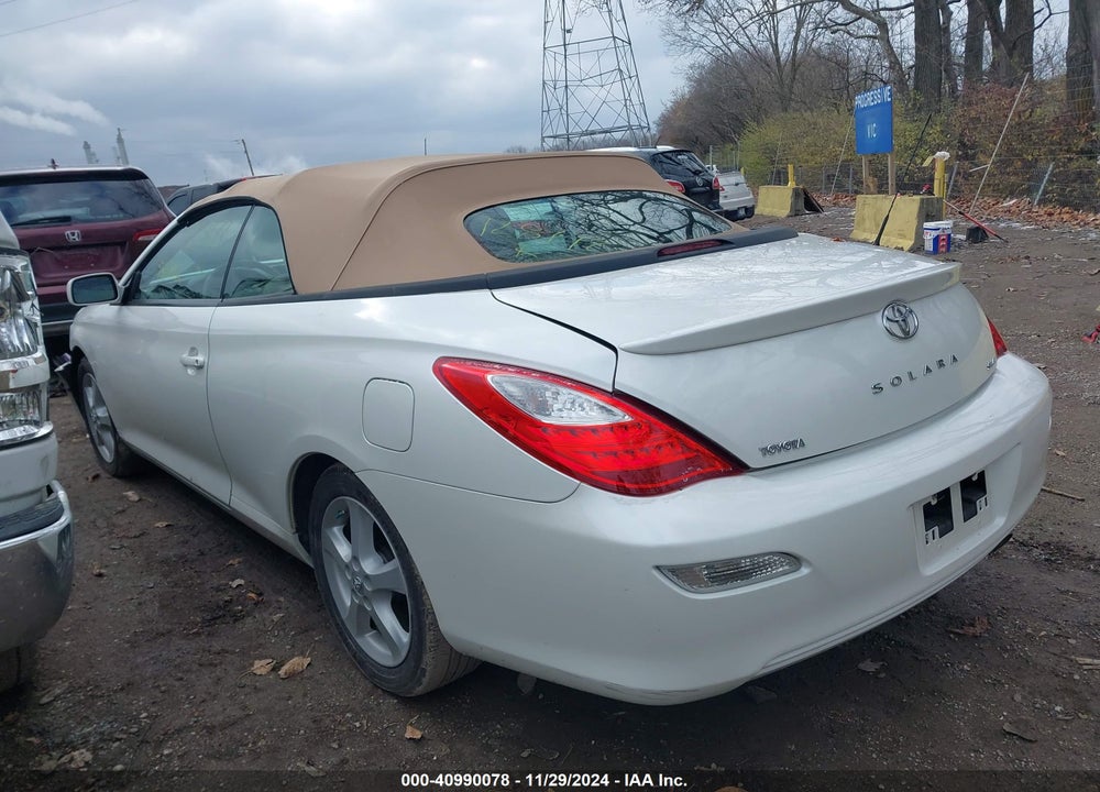2007 TOYOTA CAMRY SOLARA SLE VIN: 4T1FA38P87U128172
