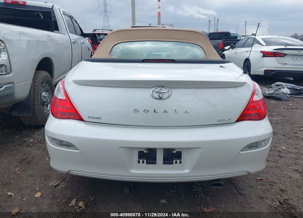2007 TOYOTA CAMRY SOLARA SLE VIN: 4T1FA38P87U128172