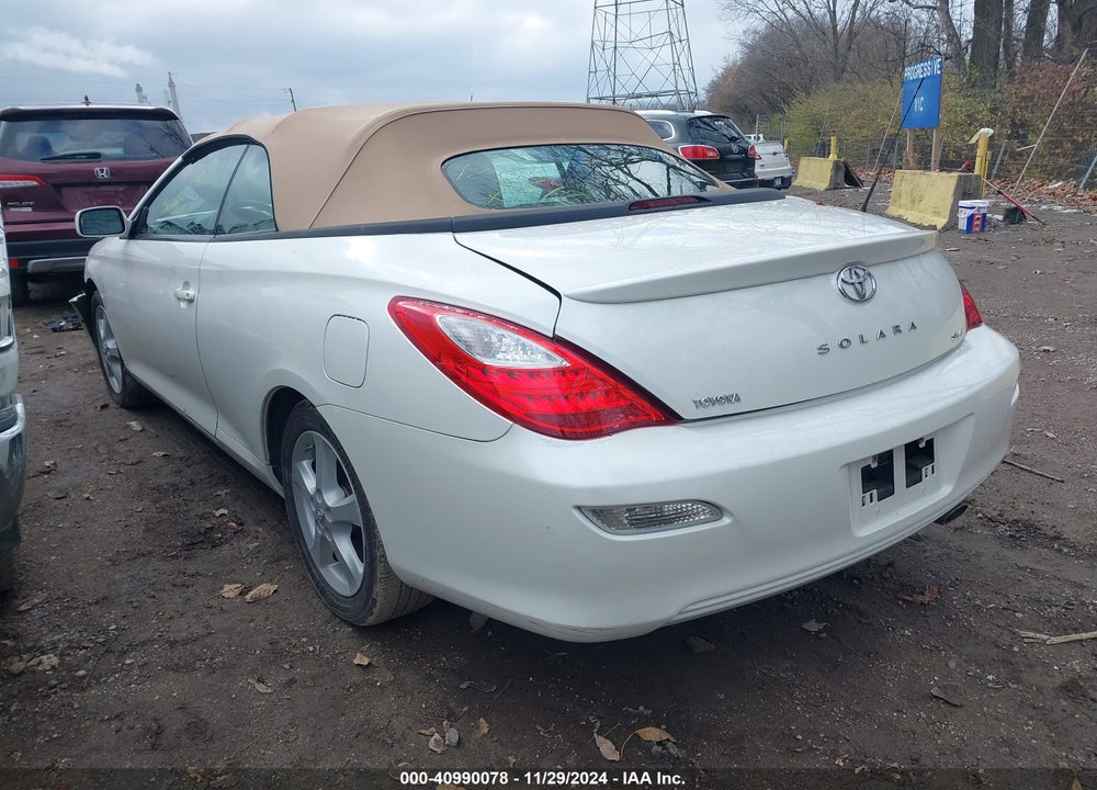 2007 TOYOTA CAMRY SOLARA SLE VIN: 4T1FA38P87U128172