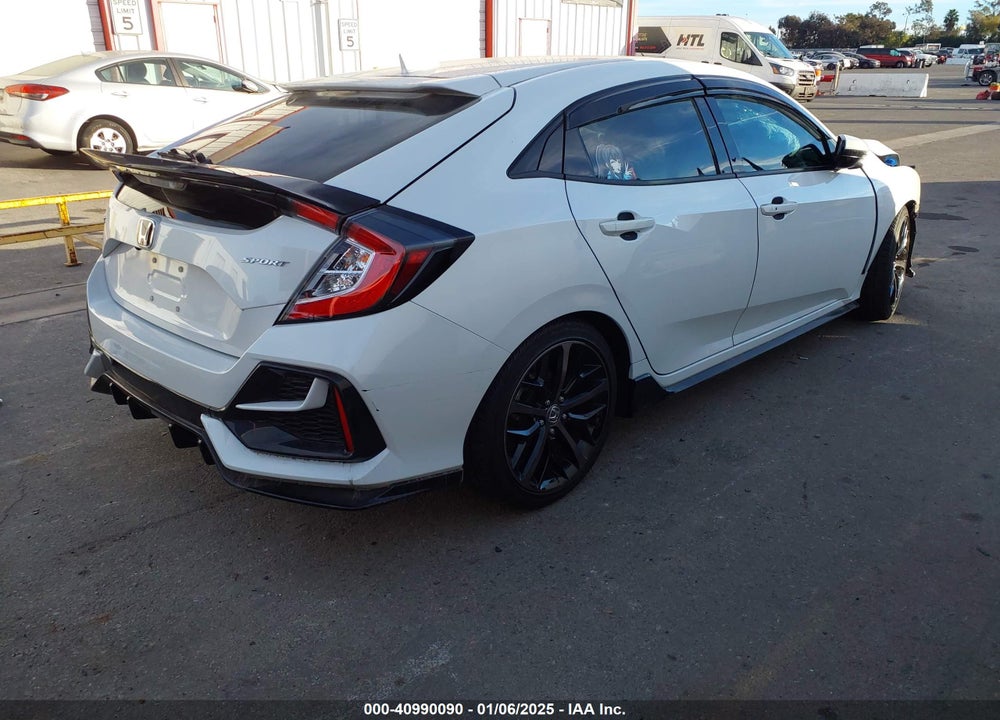 2020 HONDA CIVIC SPORT VIN: SHHFK7H41LU405602