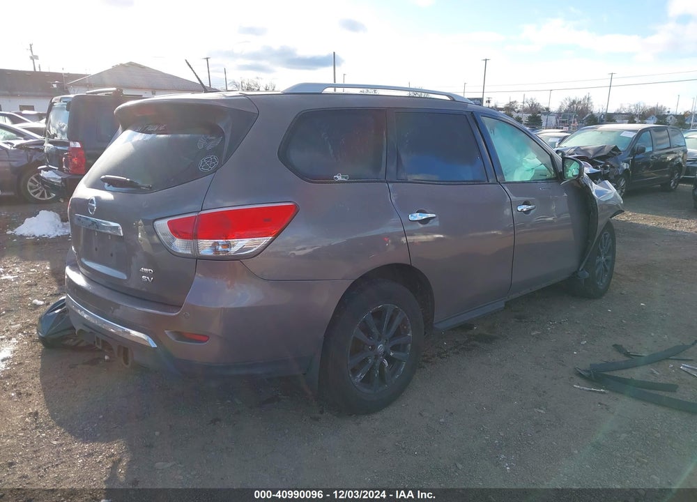 2014 NISSAN PATHFINDER SV VIN: 5N1AR2MM7EC698451