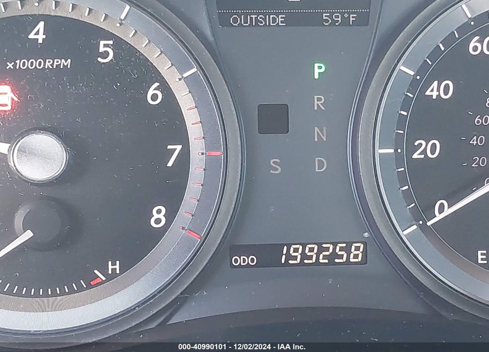 2007 LEXUS ES 350 VIN: JTHBJ46G372021942